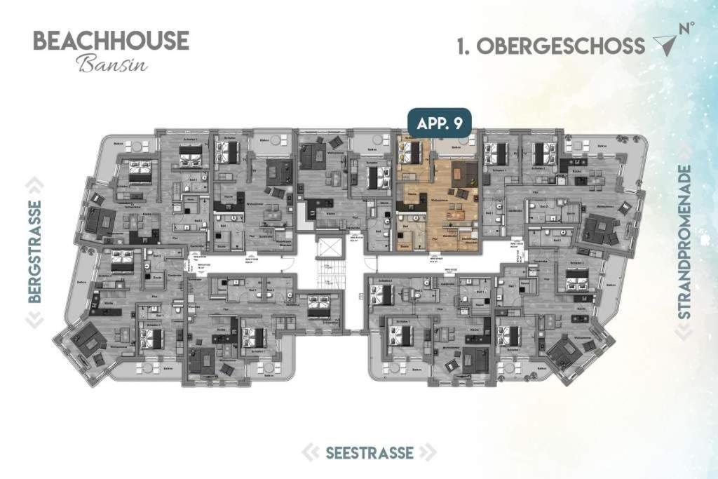 Beachhouse Bansin App 09 Heringsdorf  Extérieur photo